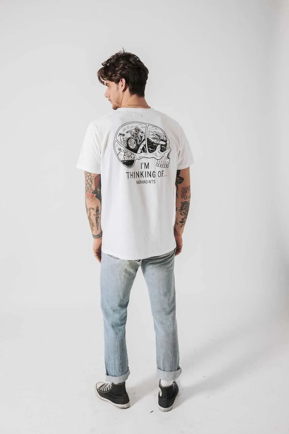 Camiseta Cerebi - ECRU