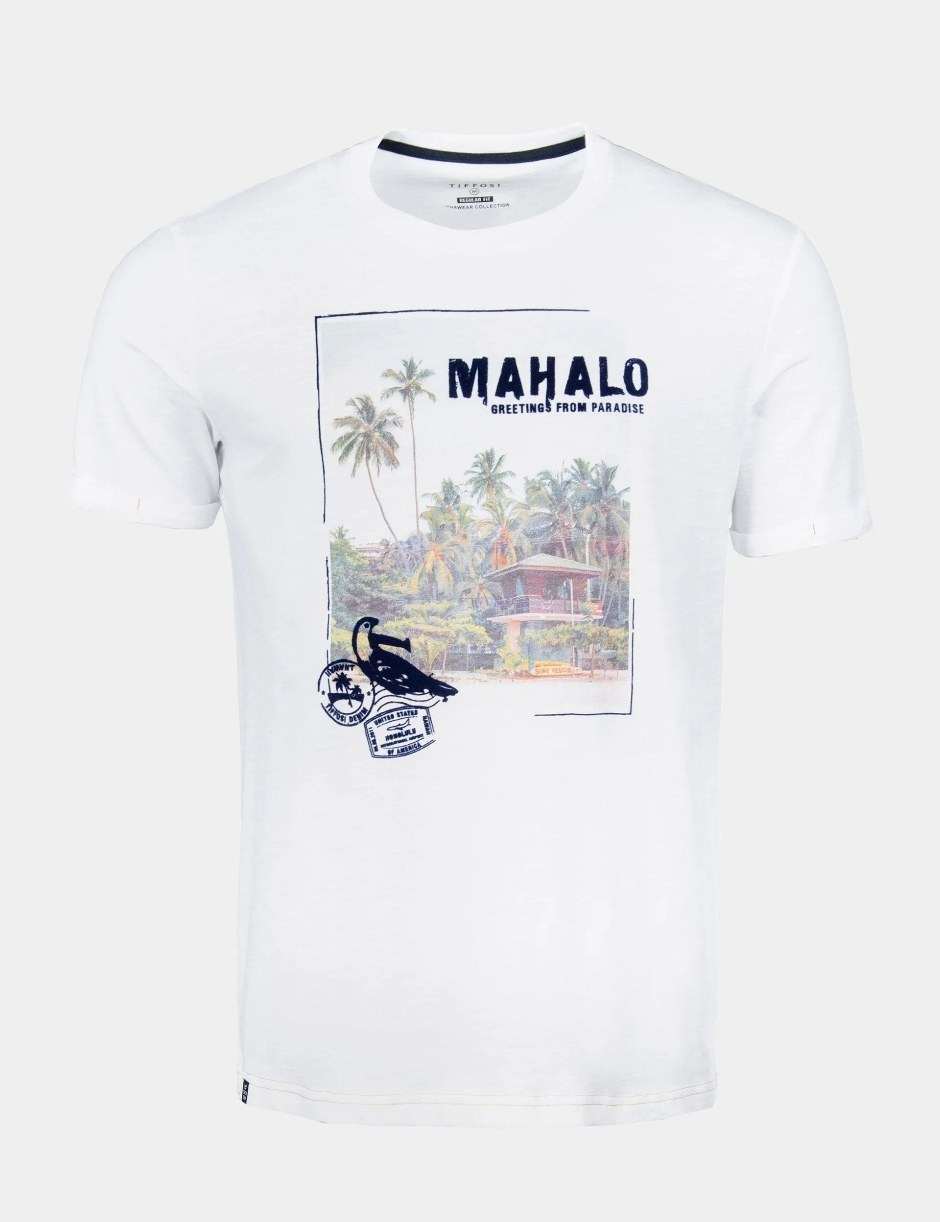 Camiseta Checan - ECRU