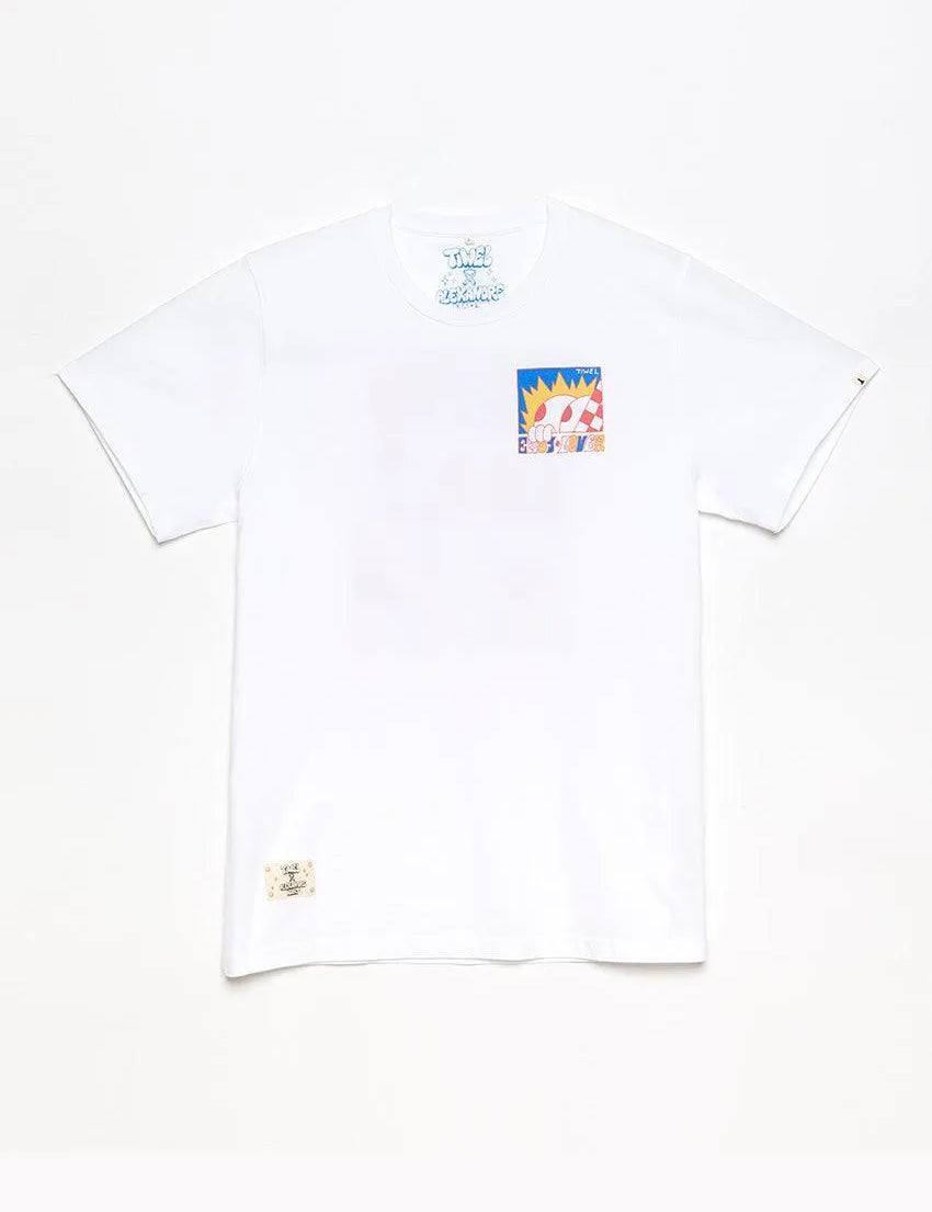 Camiseta Clean By Alexandre Nart - ECRU