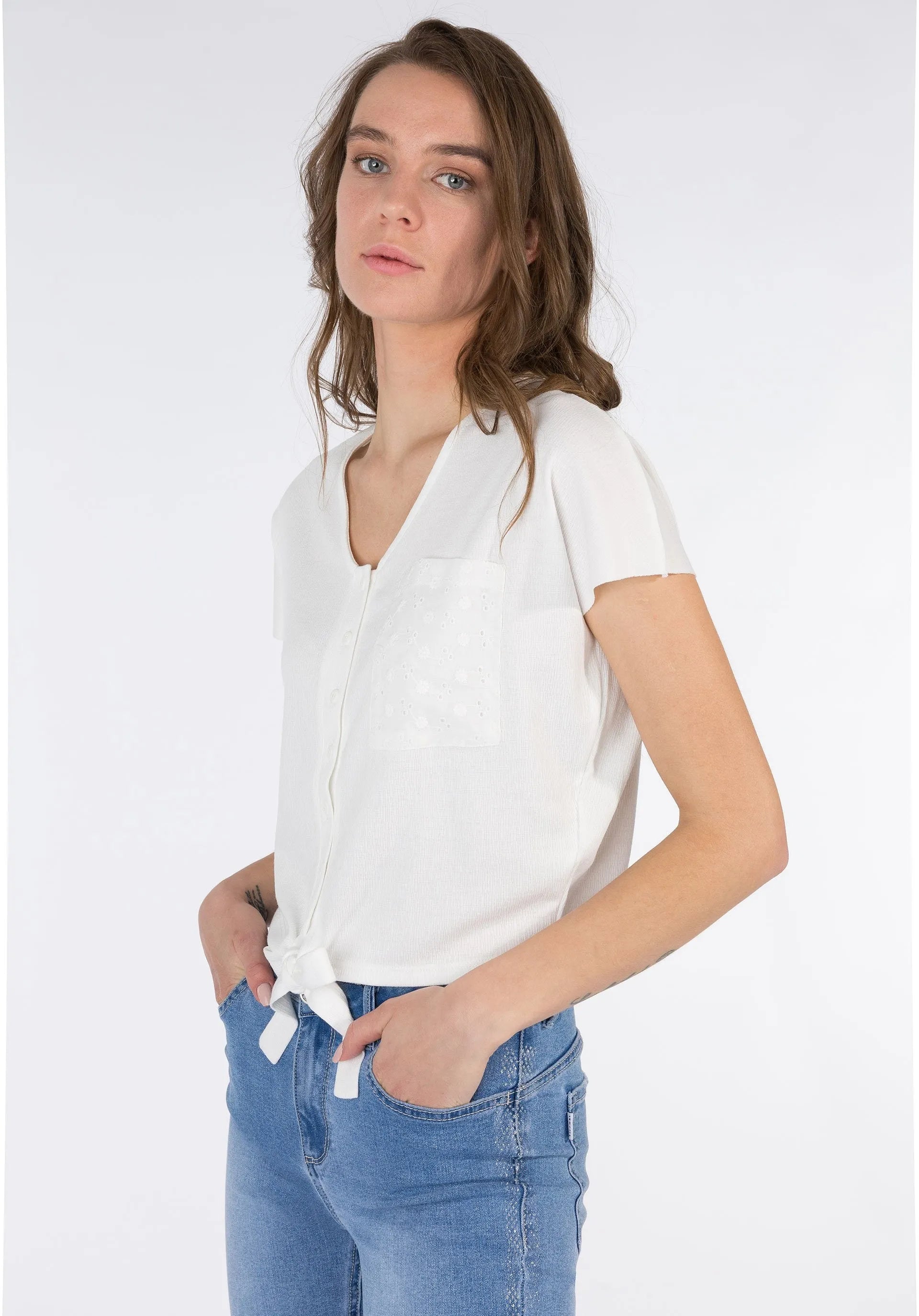 Camiseta Cloe 1 - ECRU