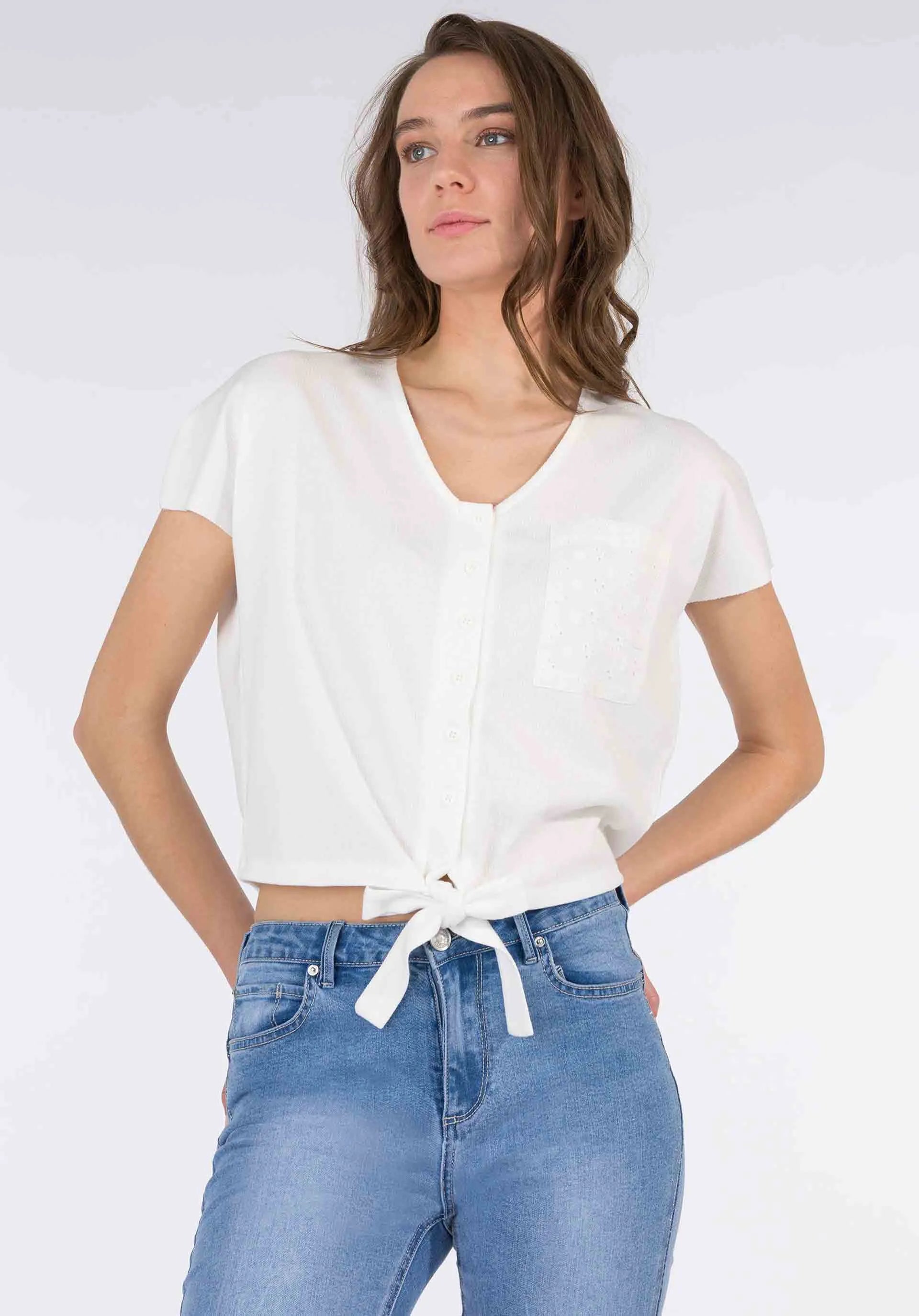 Camiseta Cloe 1 - ECRU