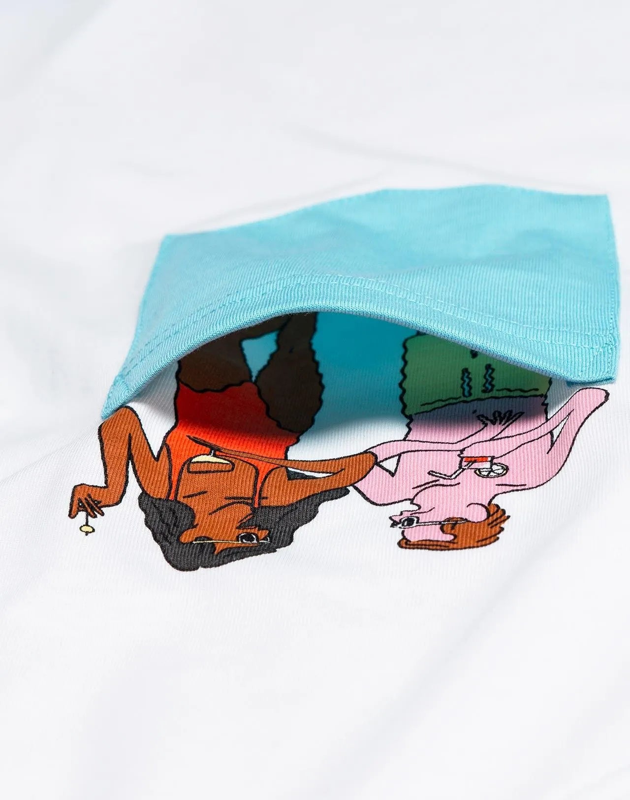 Camiseta Cocktail - ECRU