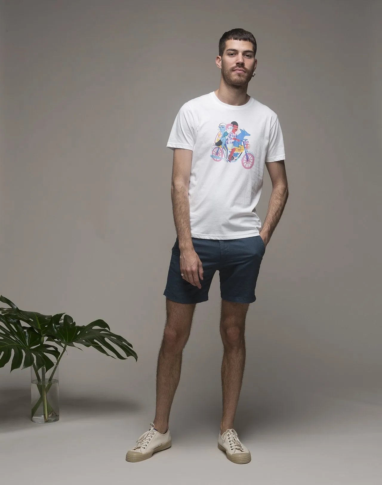 Camiseta Collectivo - ECRU