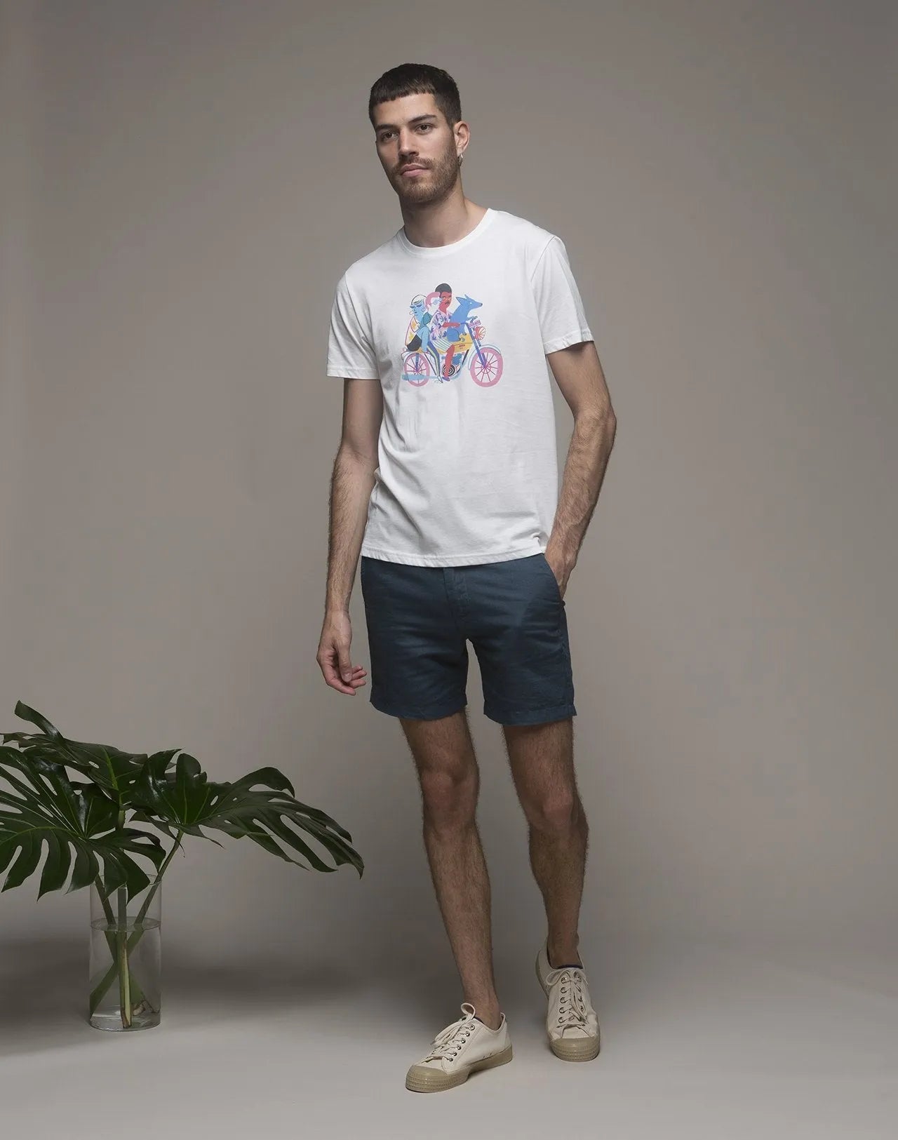 Camiseta Collectivo - ECRU