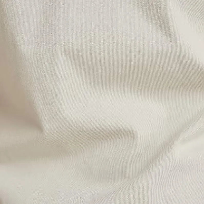 Camiseta Color Block Raw Mineral Gray - ECRU