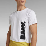 Camiseta Color Block Raw White - ECRU