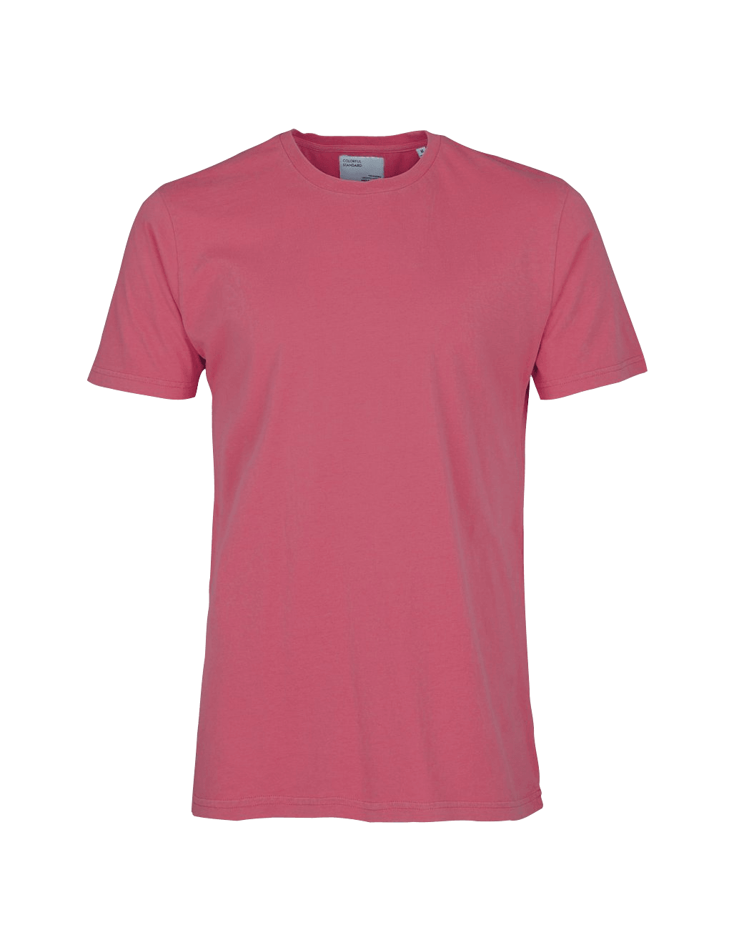 Camiseta Colorful Standard de Algodón Orgánico Frambuesa - ECRU