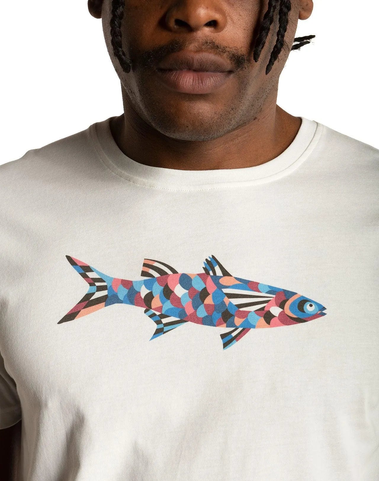 Camiseta Colorfullfish - ECRU