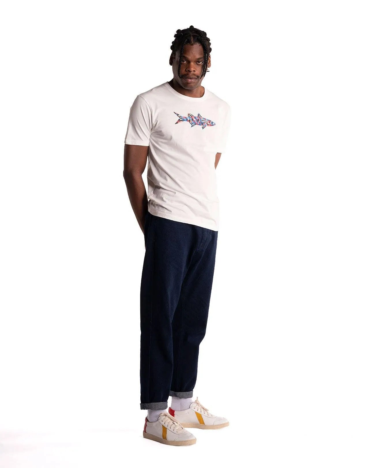 Camiseta Colorfullfish - ECRU