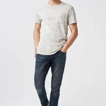 Camiseta con bolsillo en relieve - ECRU