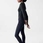 Camiseta con escote en nudo - ECRU