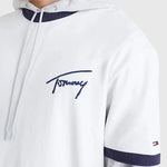 Camiseta con Logo Distintivo Bordado - ECRU