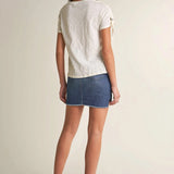 Camiseta con logo "SALSA JEANS 1994" - ECRU