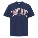 Camiseta con Logo Universitario - ECRU