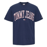 Camiseta con Logo Universitario - ECRU