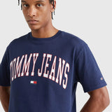 Camiseta con Logo Universitario - ECRU