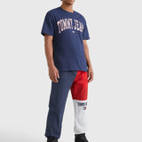 Camiseta con Logo Universitario - ECRU