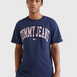 Camiseta con Logo Universitario - ECRU