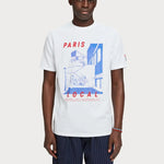 Camiseta con motivo gráfico estampado - ECRU