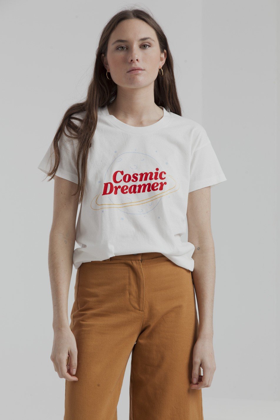 Camiseta Cosmic Dreamer - ECRU