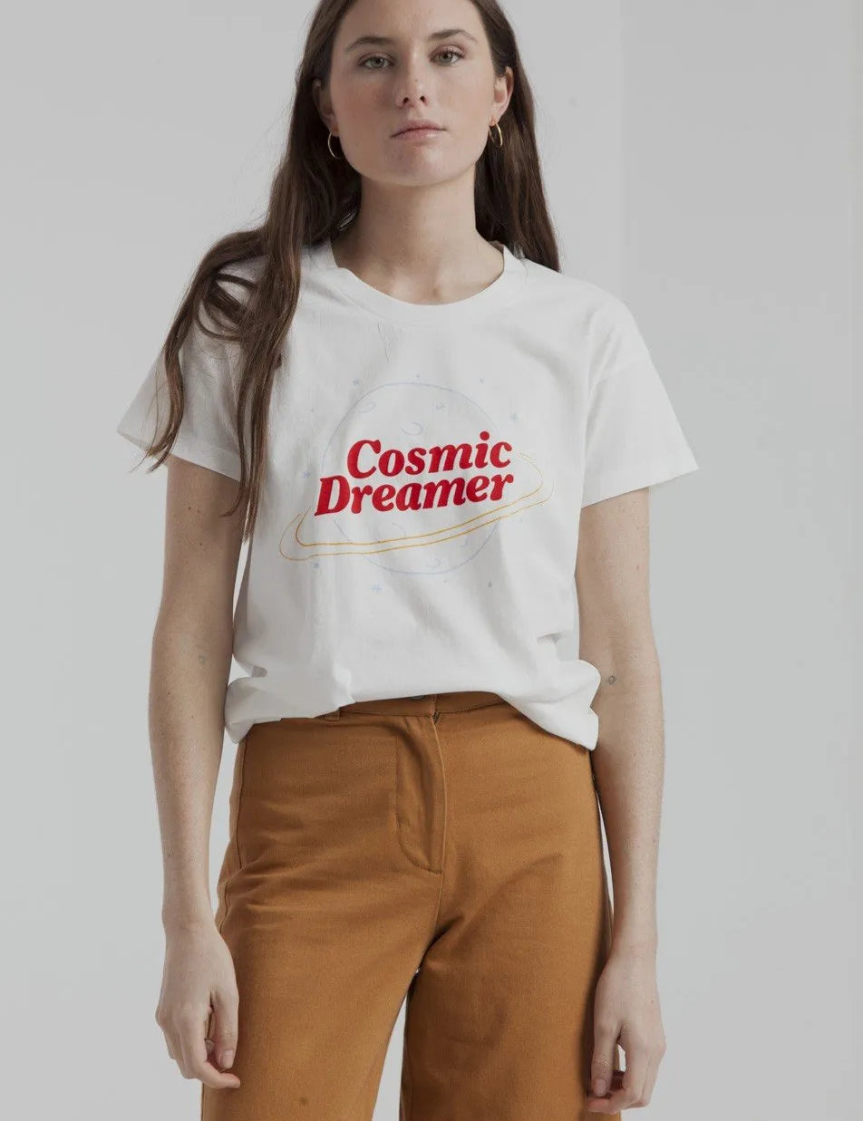 Camiseta Cosmic Dreamer - ECRU
