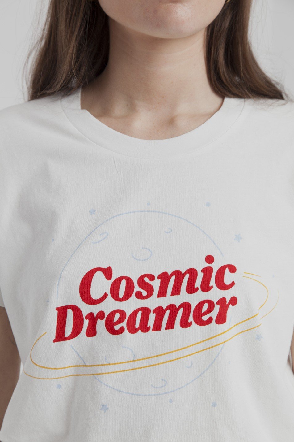 Camiseta Cosmic Dreamer - ECRU
