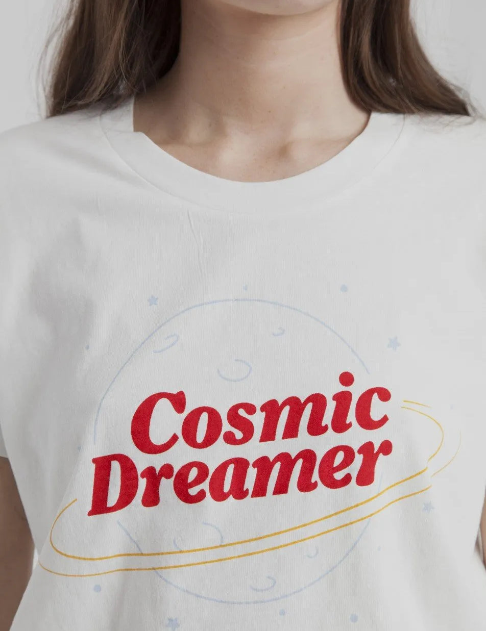 Camiseta Cosmic Dreamer - ECRU