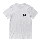 Camiseta Cross Gris - ECRU