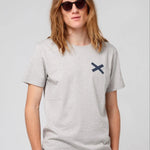 Camiseta Cross Gris - ECRU
