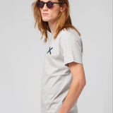 Camiseta Cross Gris - ECRU