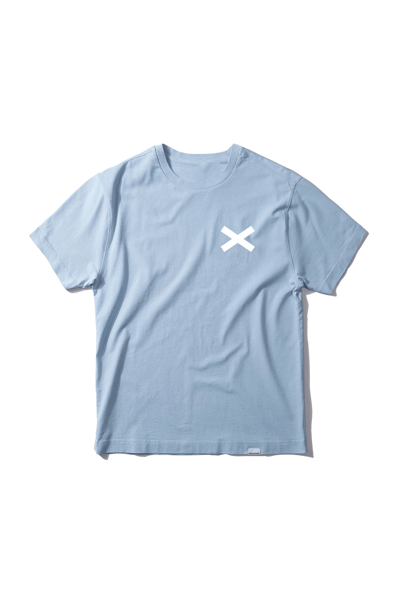 Camiseta Cross Plain Blue - ECRU