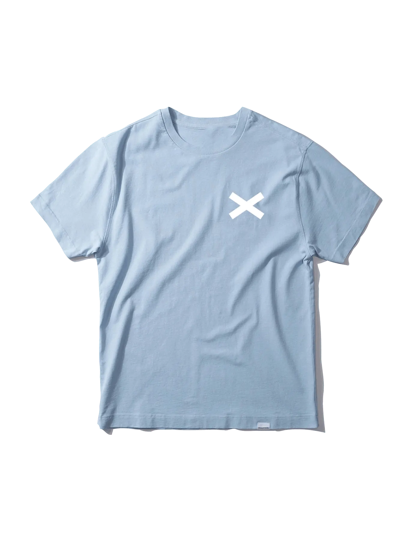 Camiseta Cross Plain Blue - ECRU