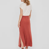 Camiseta Cuello Pico AWARE Snow White - ECRU