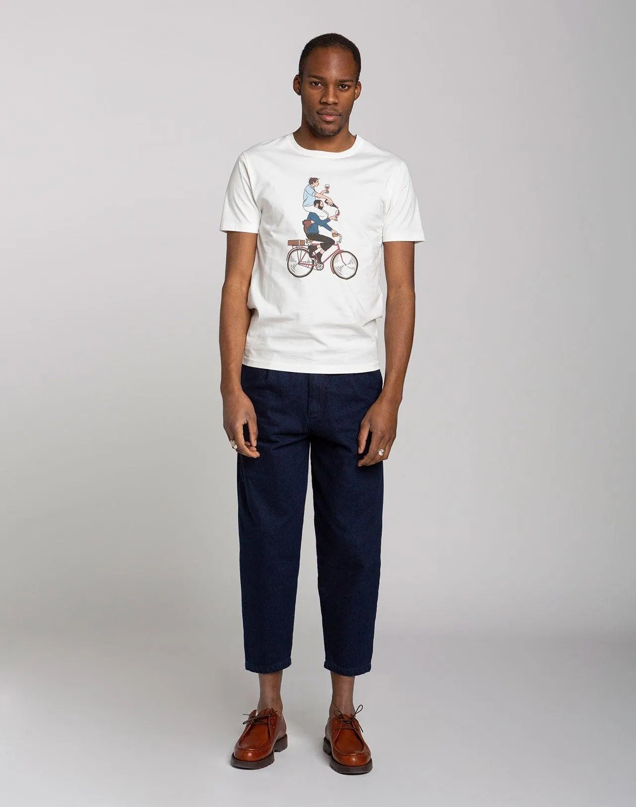 Camiseta Cyclapero - ECRU