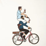 Camiseta Cyclapero - ECRU