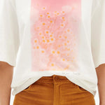 Camiseta Daisies - ECRU