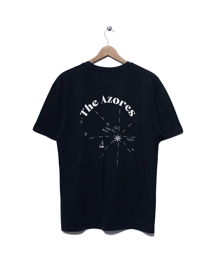 Camiseta Dantas Azotes Dark Navy - ECRU