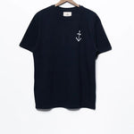 Camiseta Dantas Azotes Dark Navy - ECRU