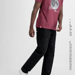 Camiseta Dark Side Burgundy - ECRU