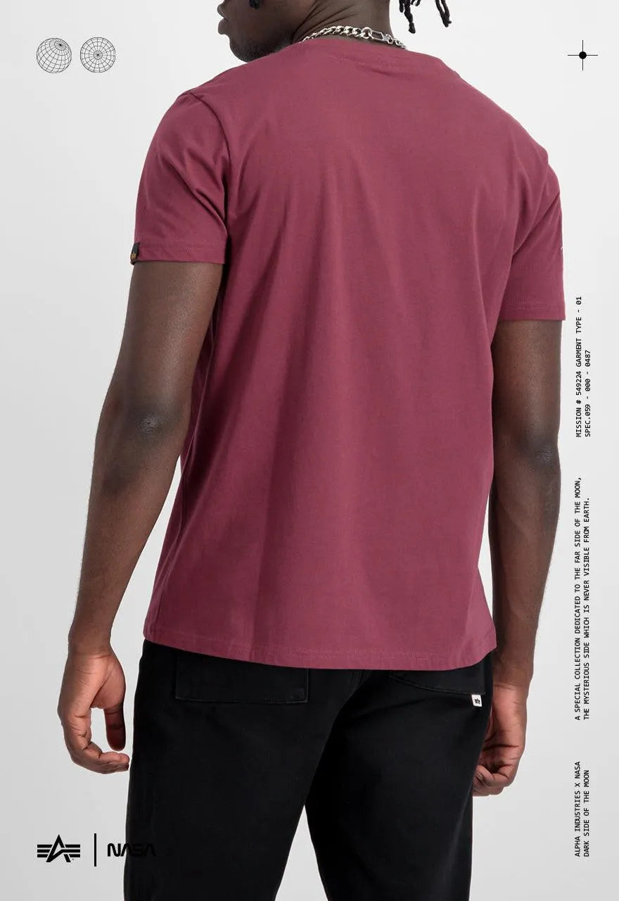 Camiseta Dark Side Burgundy - ECRU