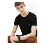 Camiseta de algodón con cuello redondo para hombre - ECRU