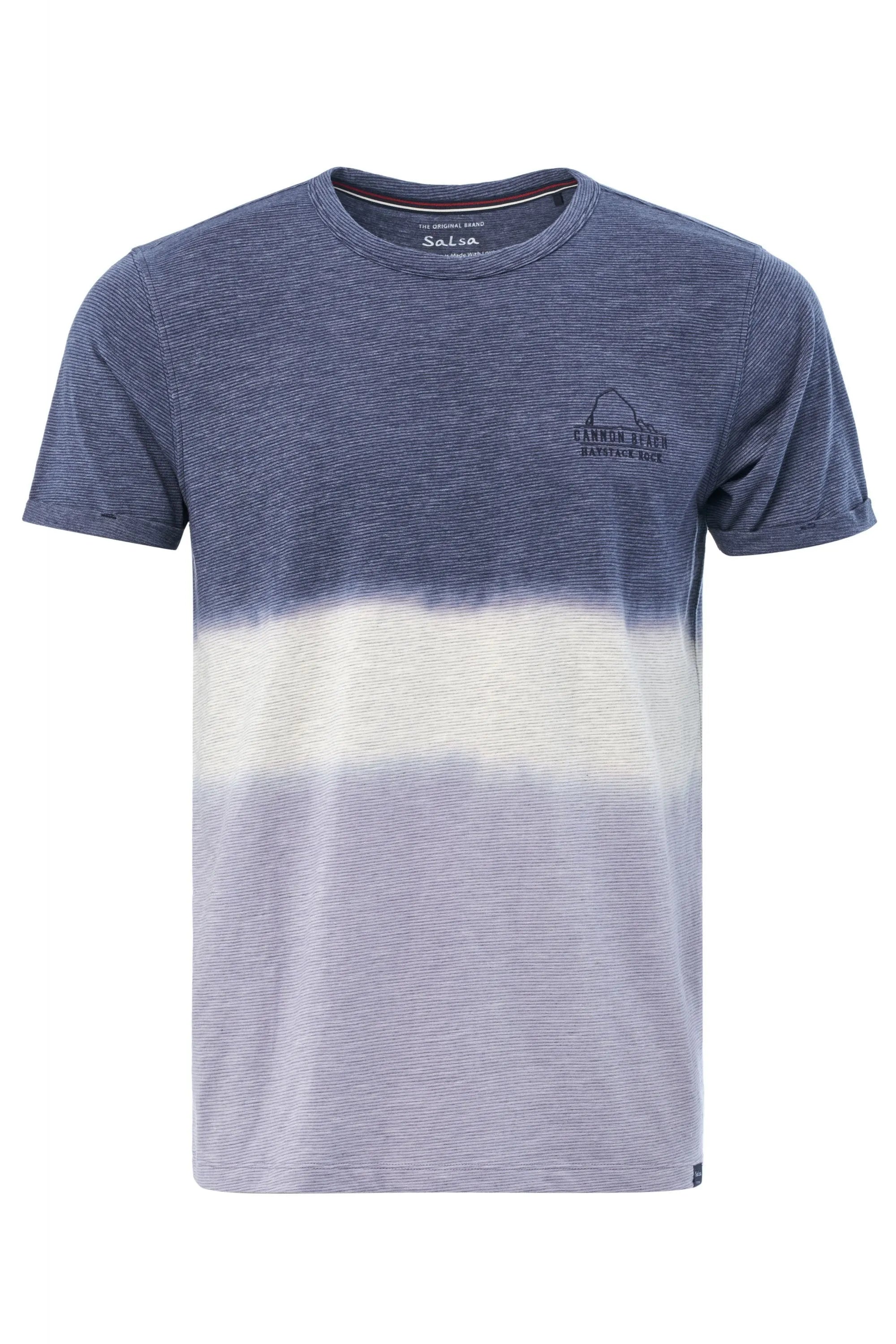 Camiseta De Algodón Degradé - ECRU