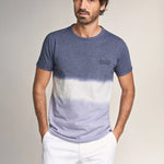 Camiseta De Algodón Degradé - ECRU