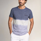 Camiseta De Algodón Degradé - ECRU