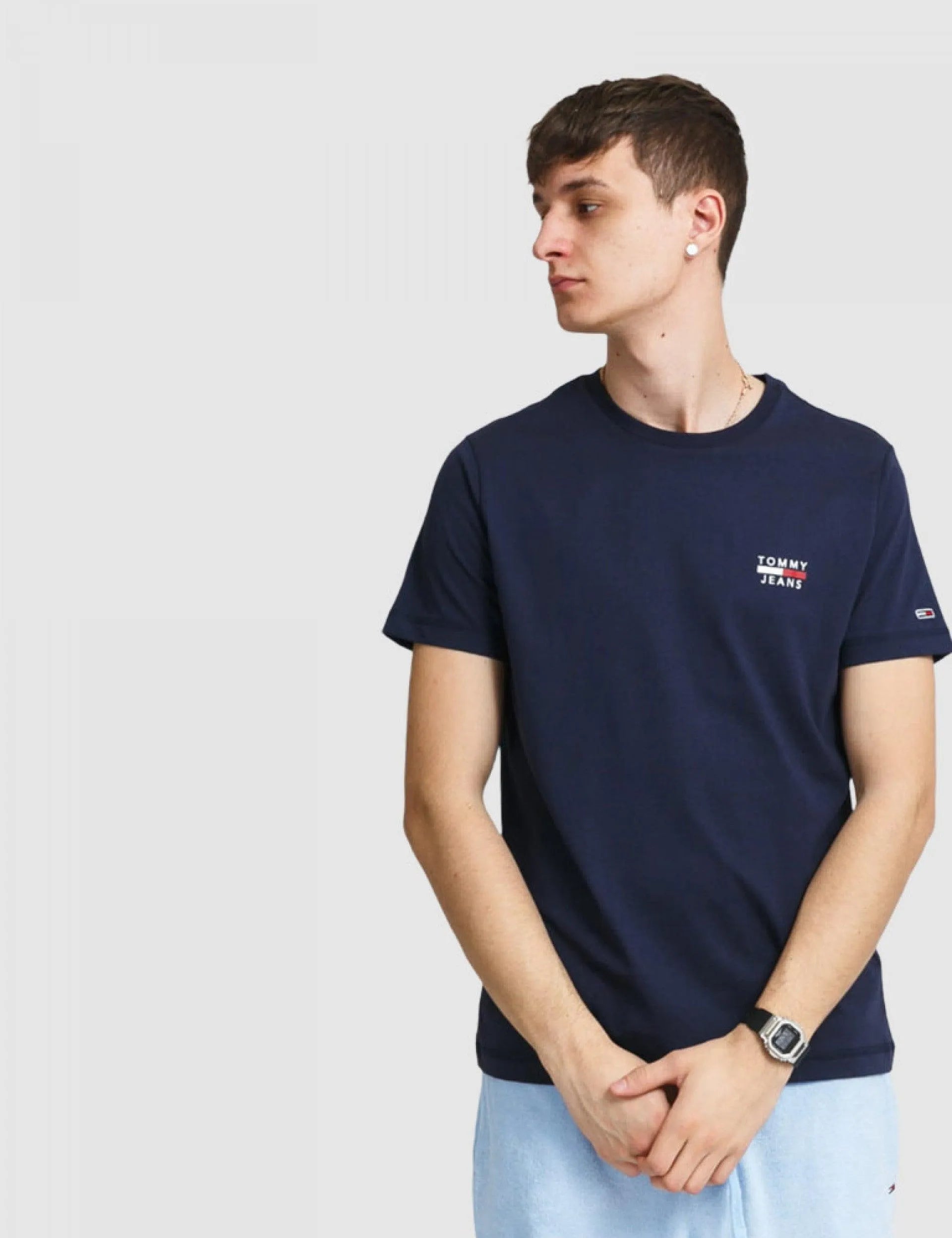 Camiseta de algodón orgánico con logo - ECRU
