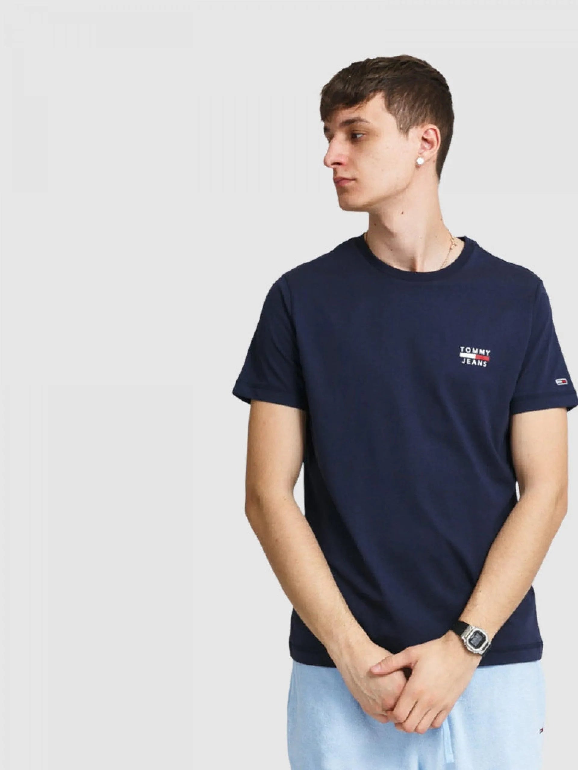 Camiseta de algodón orgánico con logo - ECRU