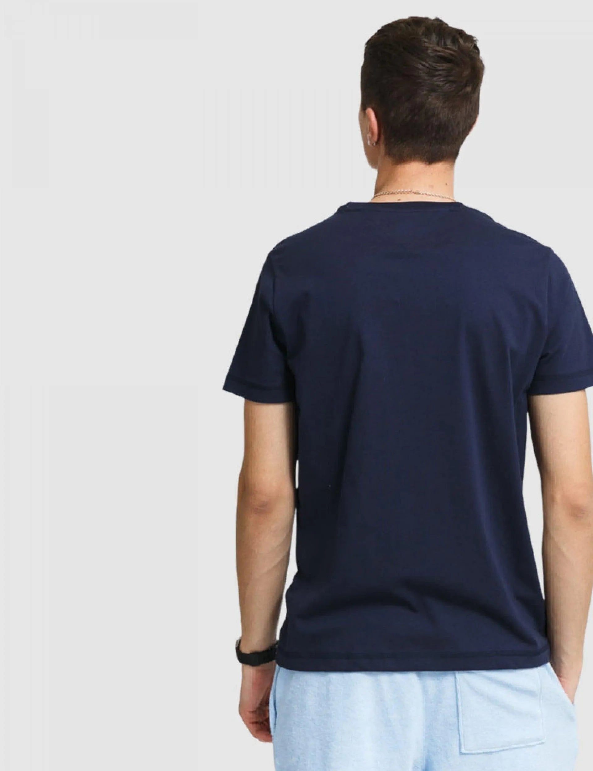 Camiseta de algodón orgánico con logo - ECRU