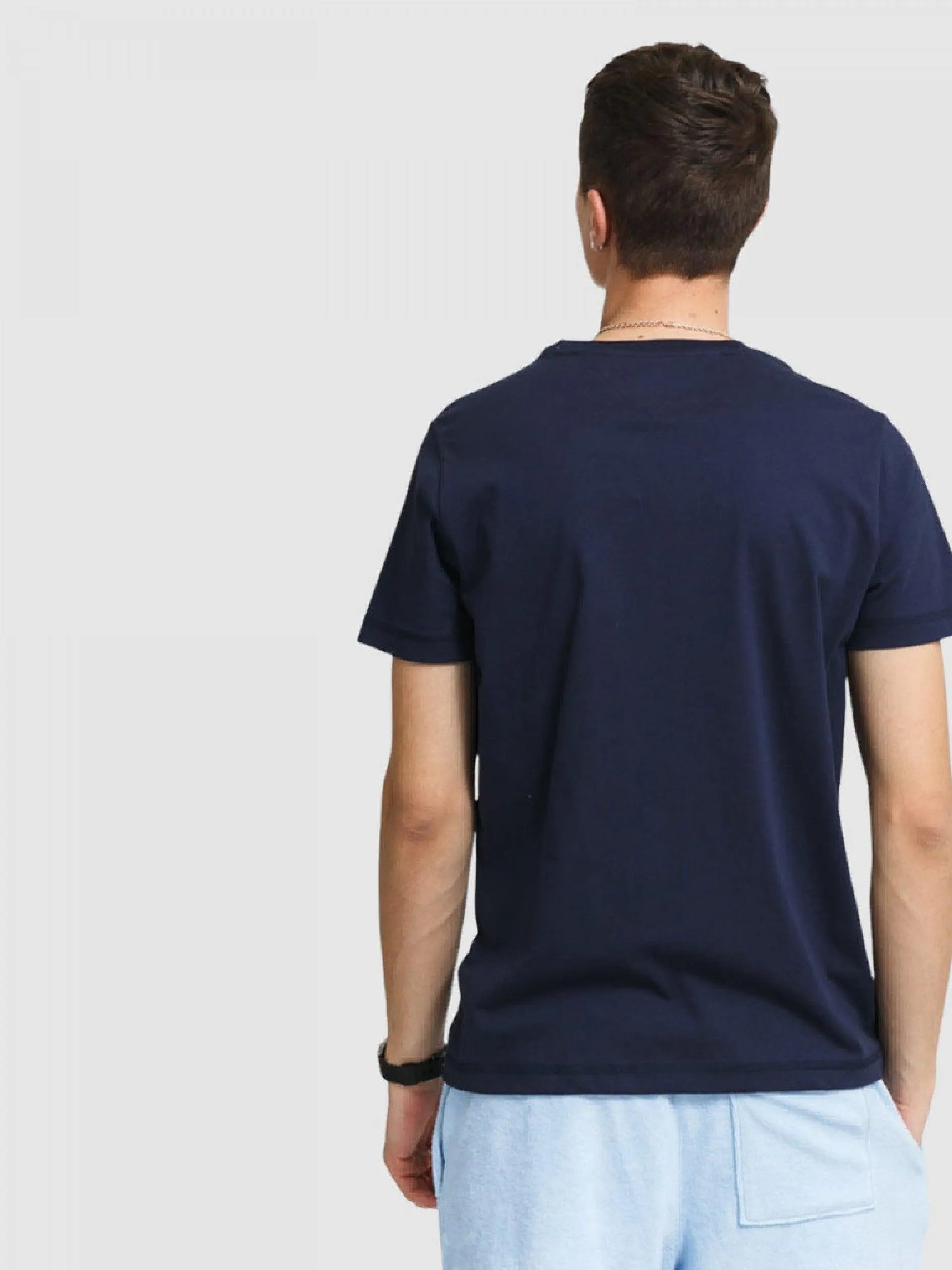 Camiseta de algodón orgánico con logo - ECRU