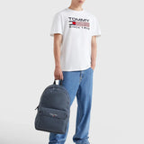 Camiseta de Corte Clásico con Parche - ECRU