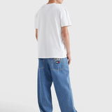Camiseta de Corte Clásico con Parche - ECRU